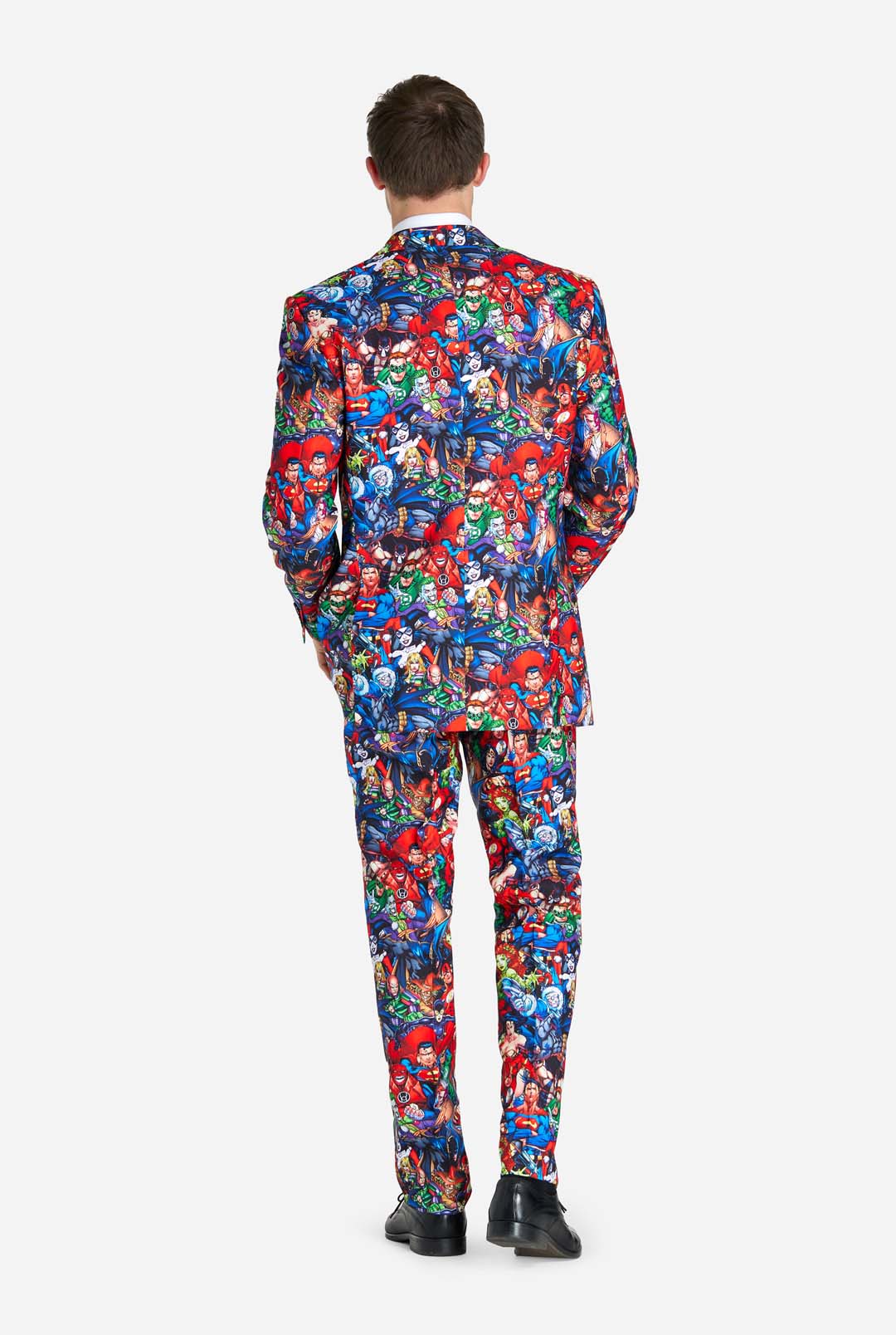 OppoSuits DC Heroes Men's Novelty Suit 3-Piece Set