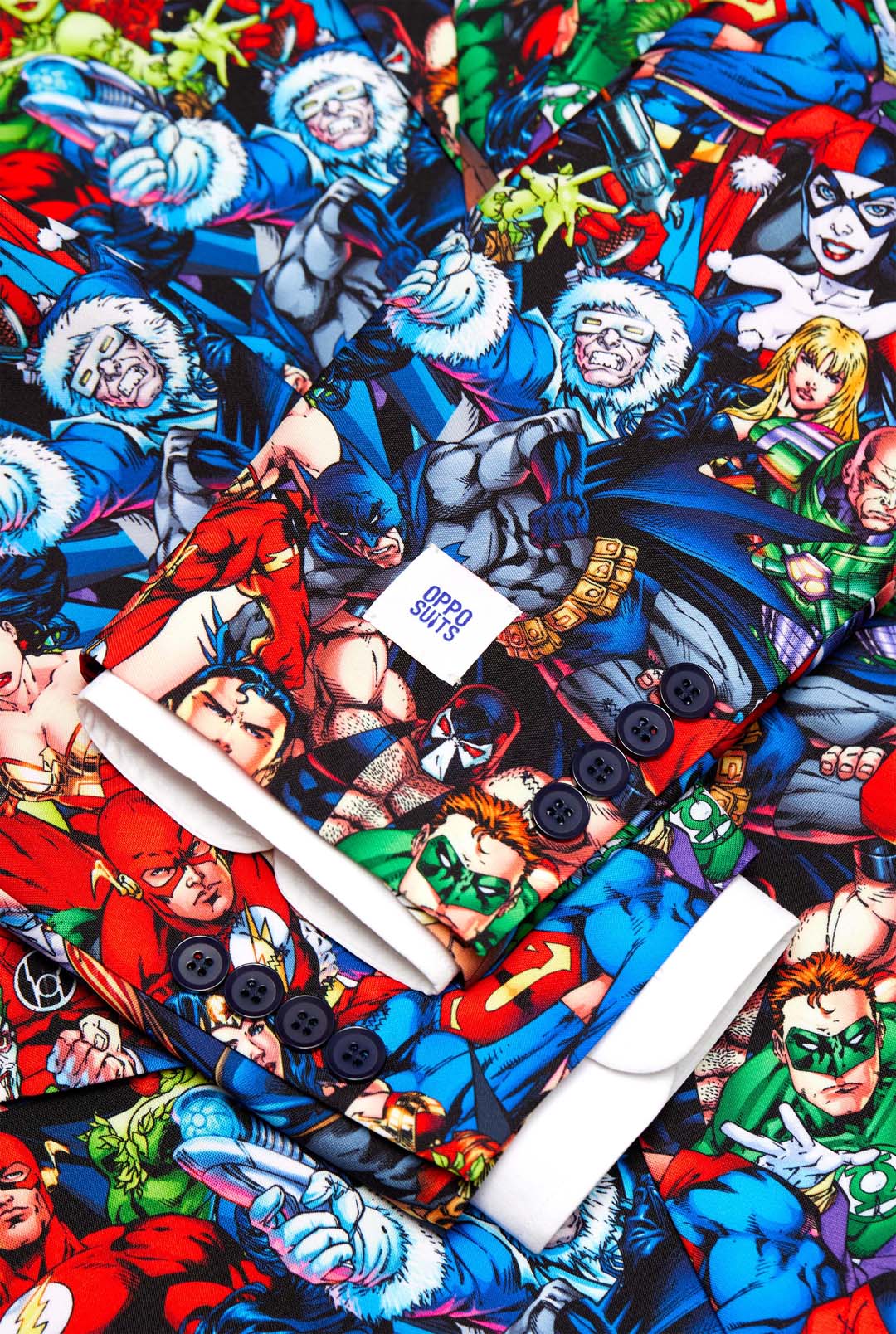 OppoSuits DC Heroes Men's Novelty Suit 3-Piece Set