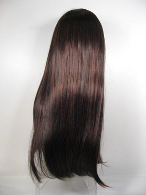 Two-Tone Long Straight Wig