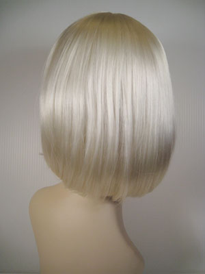 White Short Wig