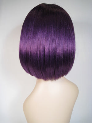 Dark Purple Short Wig