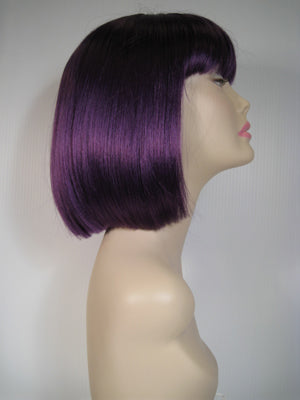 Dark Purple Short Wig