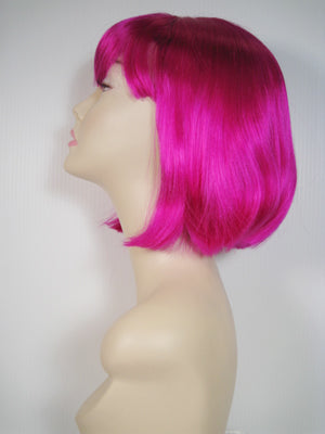 Hot Pink Short Wig