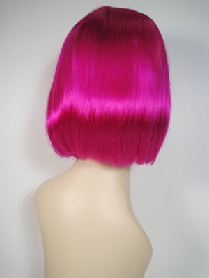 Hot Pink Short Wig