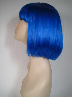 Blue Short Wig