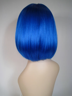 Blue Short Wig
