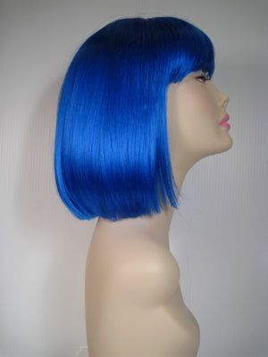 Blue Short Wig