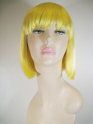 Yellow Short Wig