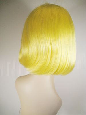 Yellow Short Wig