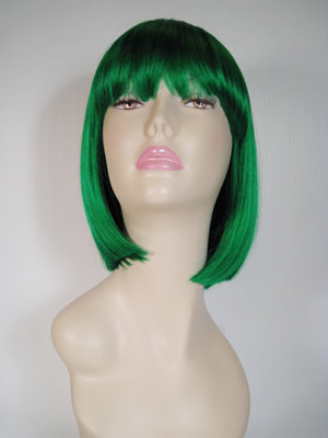 Green Short Wig