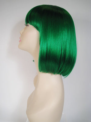 Green Short Wig